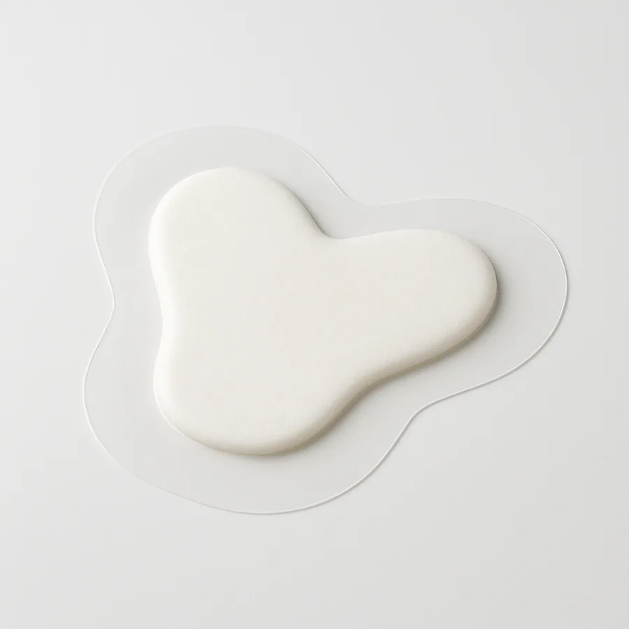 Sacral Foam · 9" × 9"