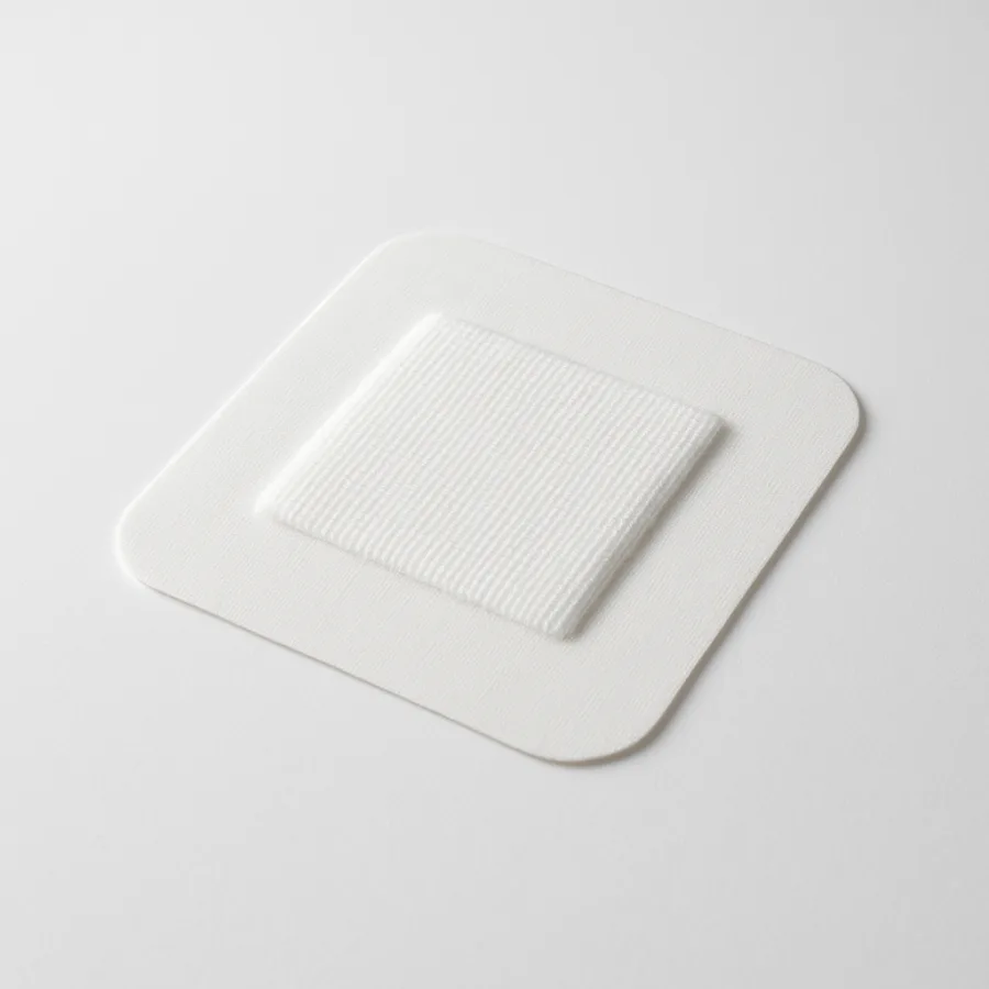 Bordered Gauze · 4" × 4"